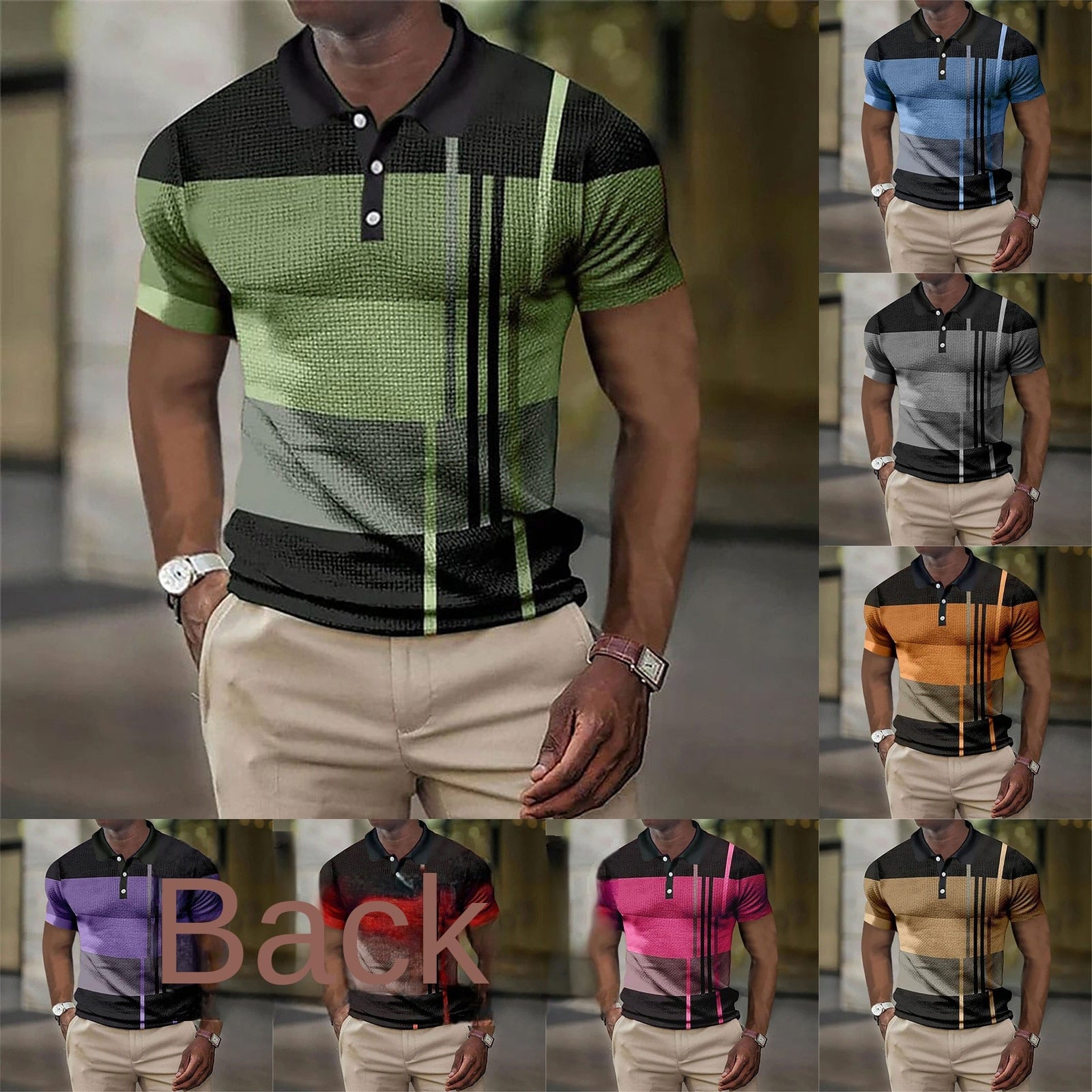 【S-3XL】Top cămașă™️ POLO casual din mătase naturală
